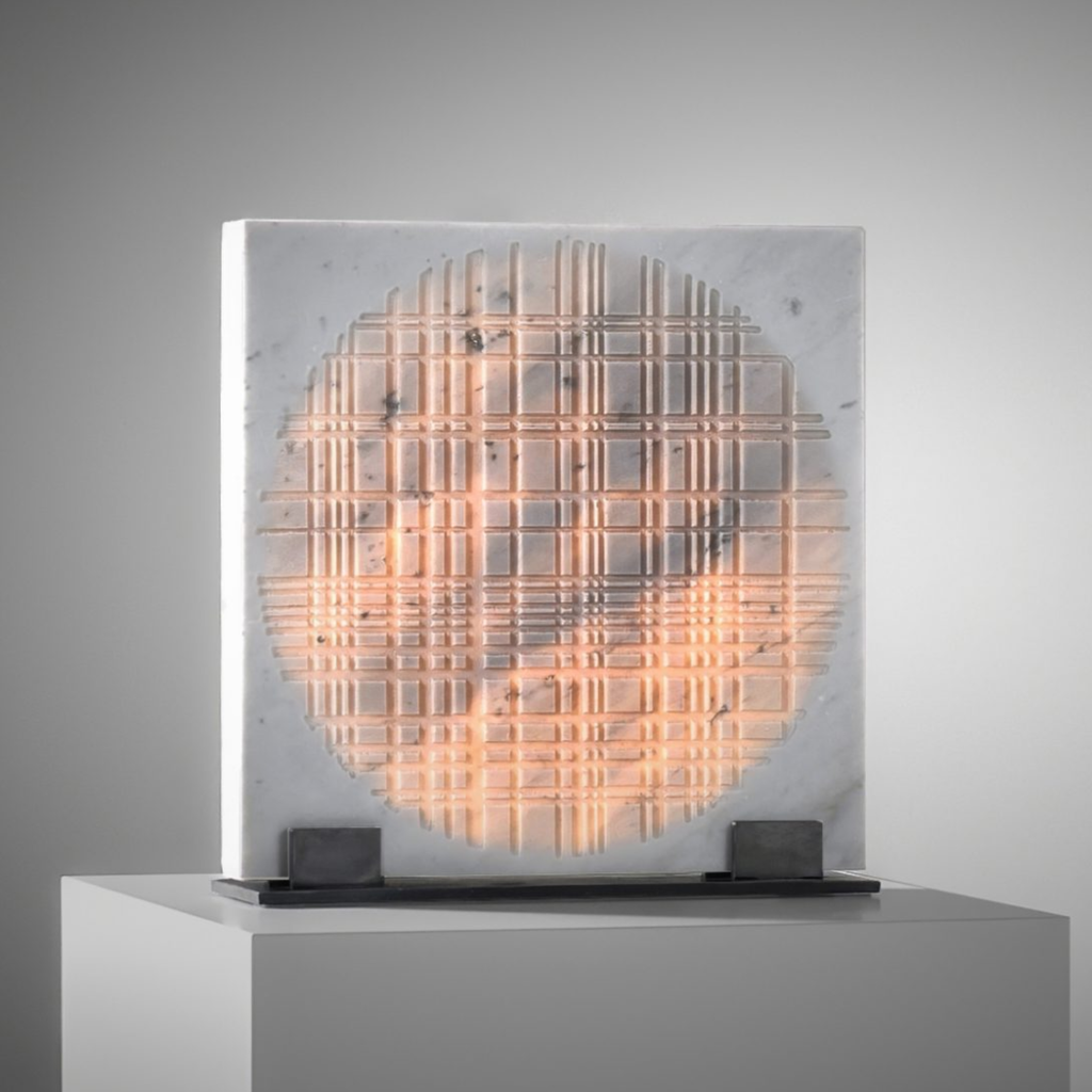 ‘C9 105 LP’ Marble lighting Sculpture for Forme e Superfici