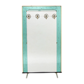 Mirrored Wall Rack
