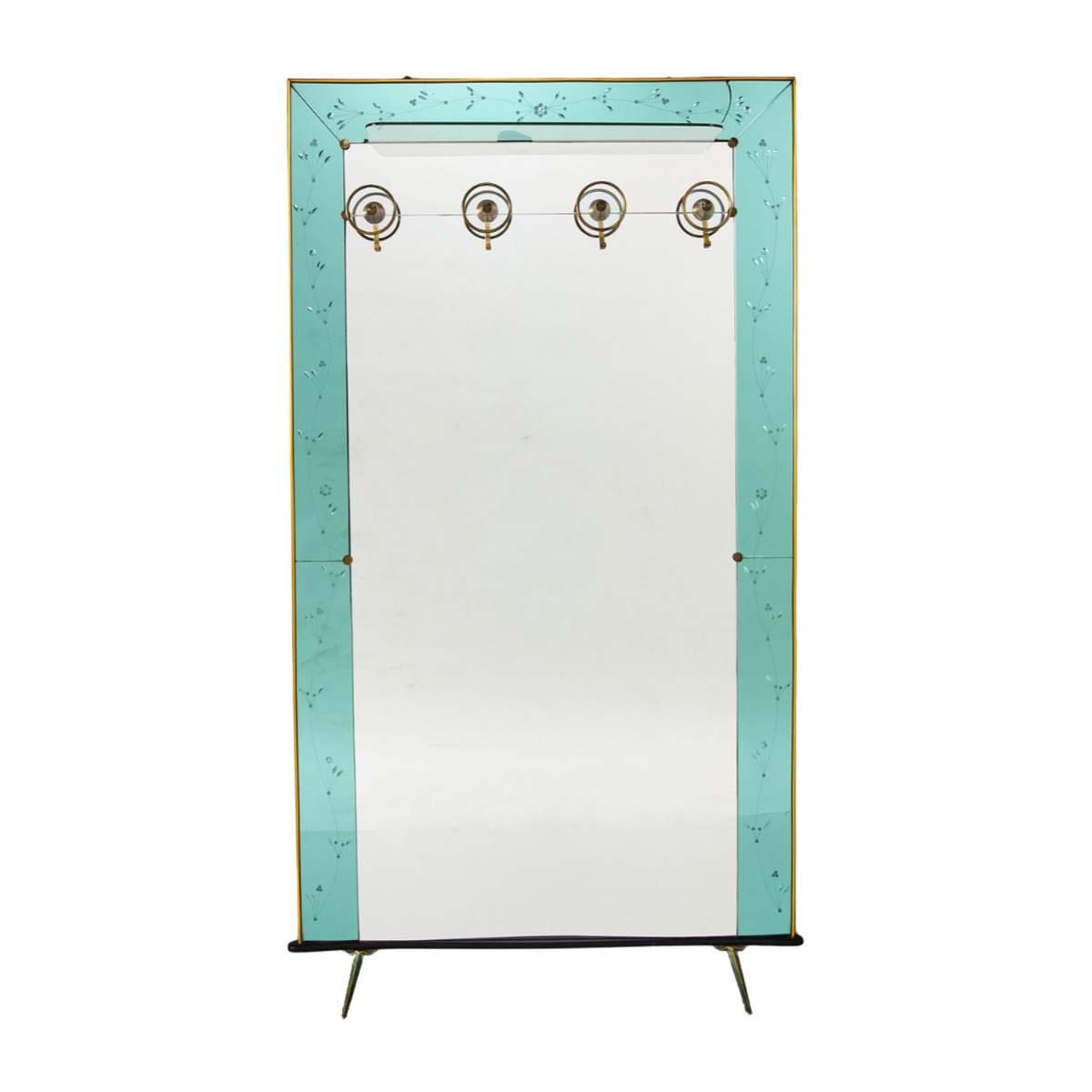 Mirrored Wall Rack