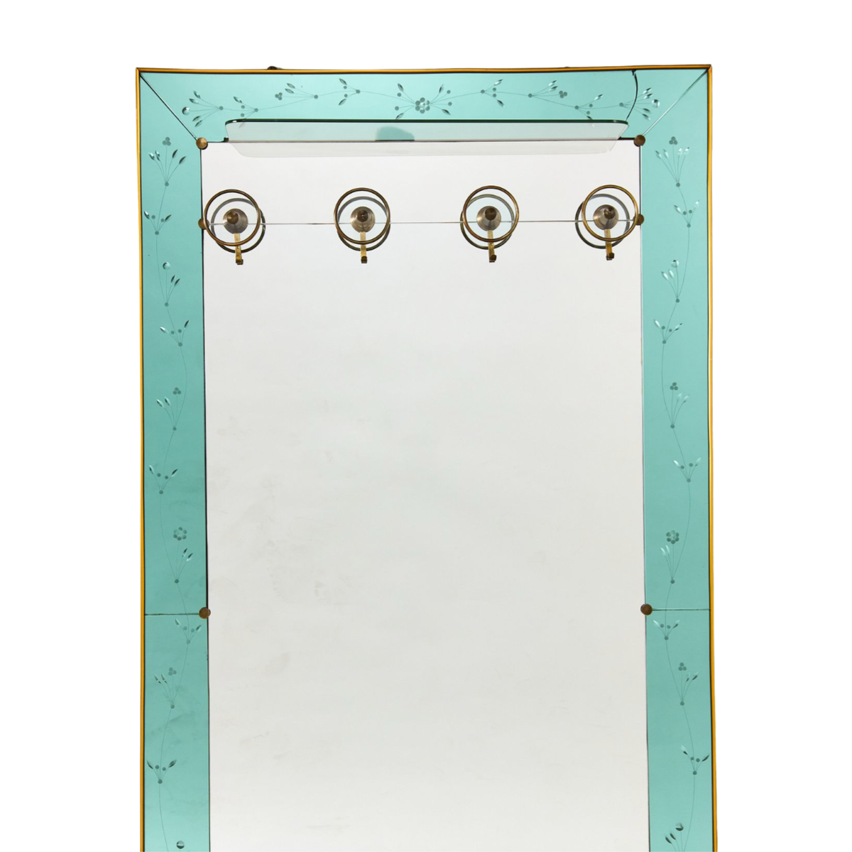 Mirrored Wall Rack