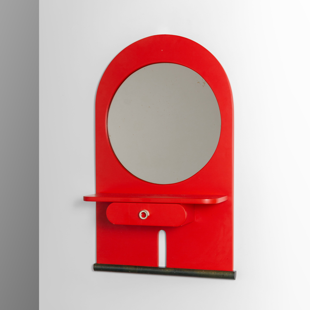 Lacquered Console Mirror