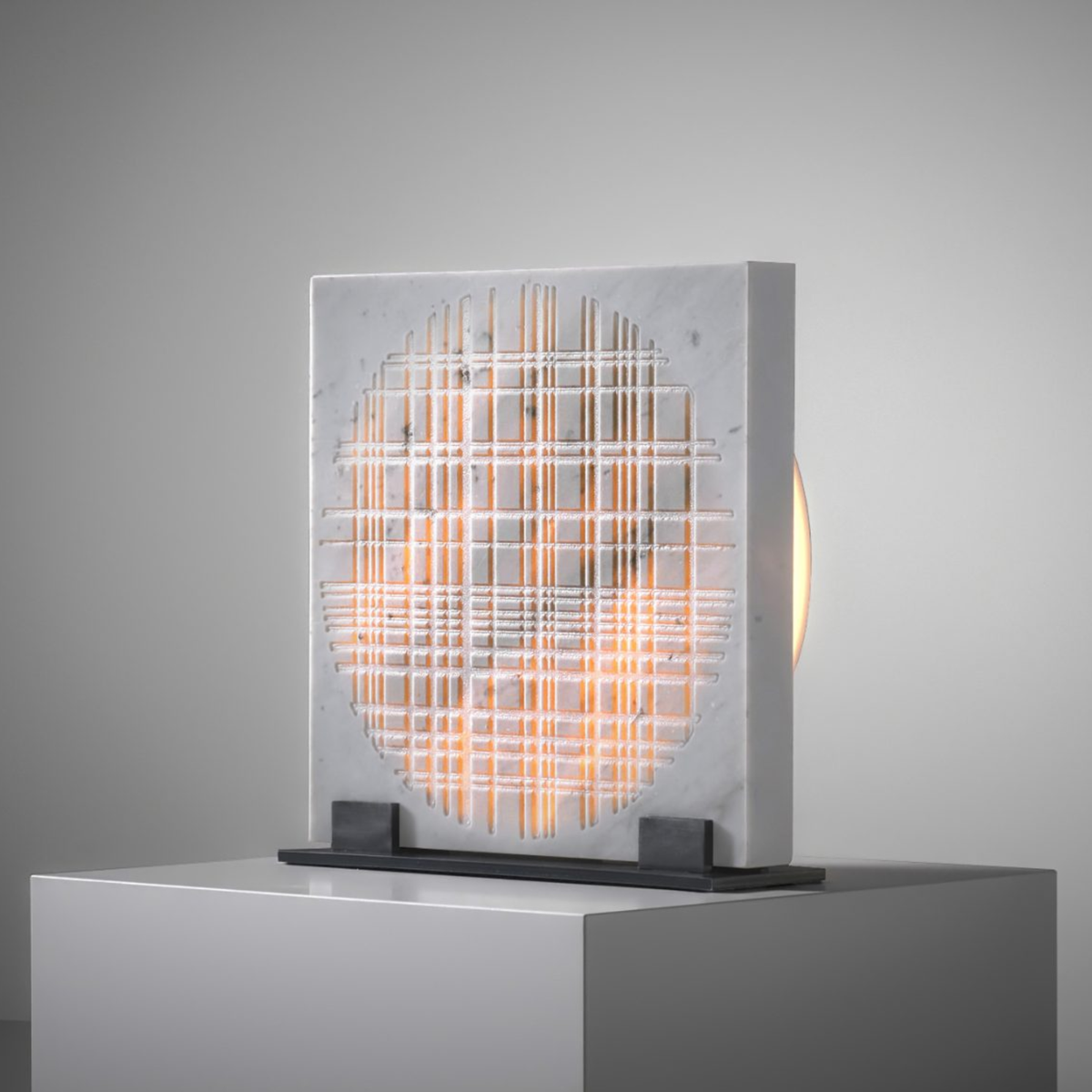 ‘C9 105 LP’ Marble lighting Sculpture for Forme e Superfici
