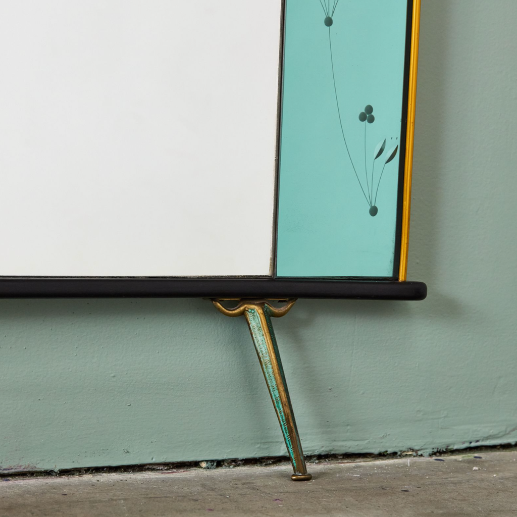 Mirrored Wall Rack