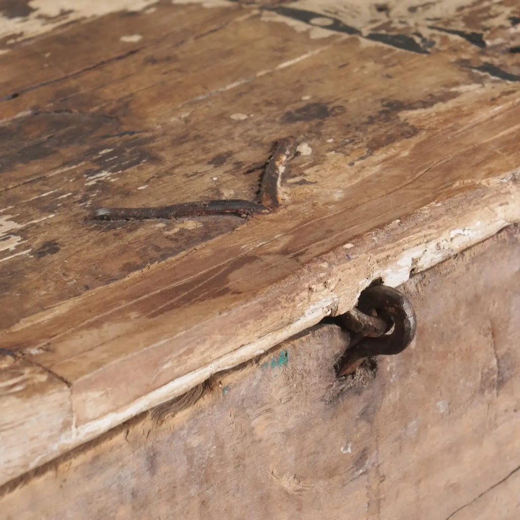Rare Painted Cassone