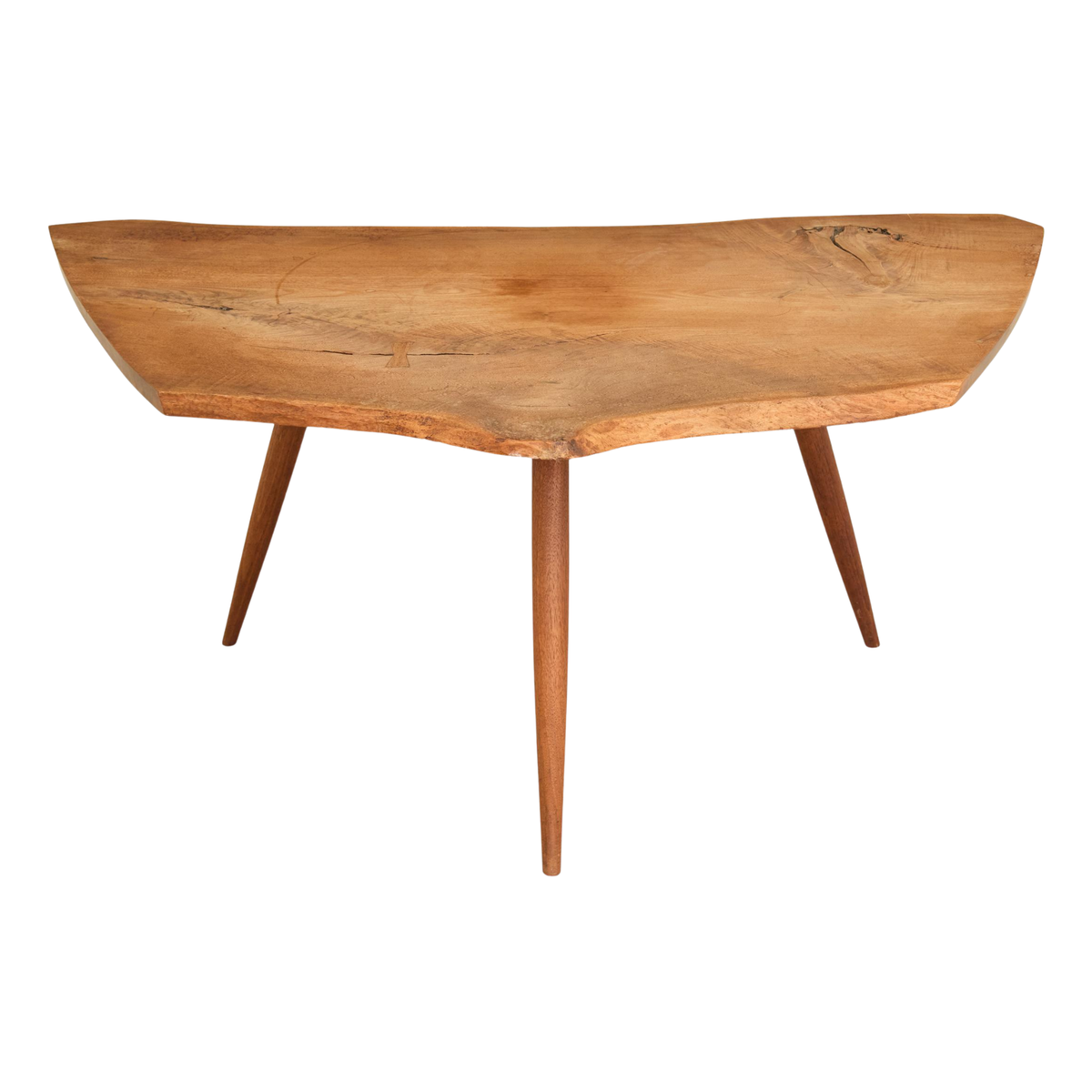 Walnut Asymmetrical Table