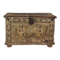 Rare Painted Cassone