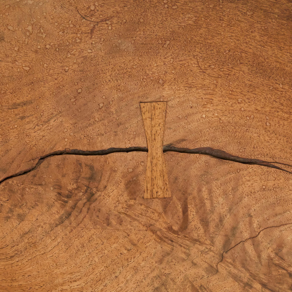 Walnut Asymmetrical Table