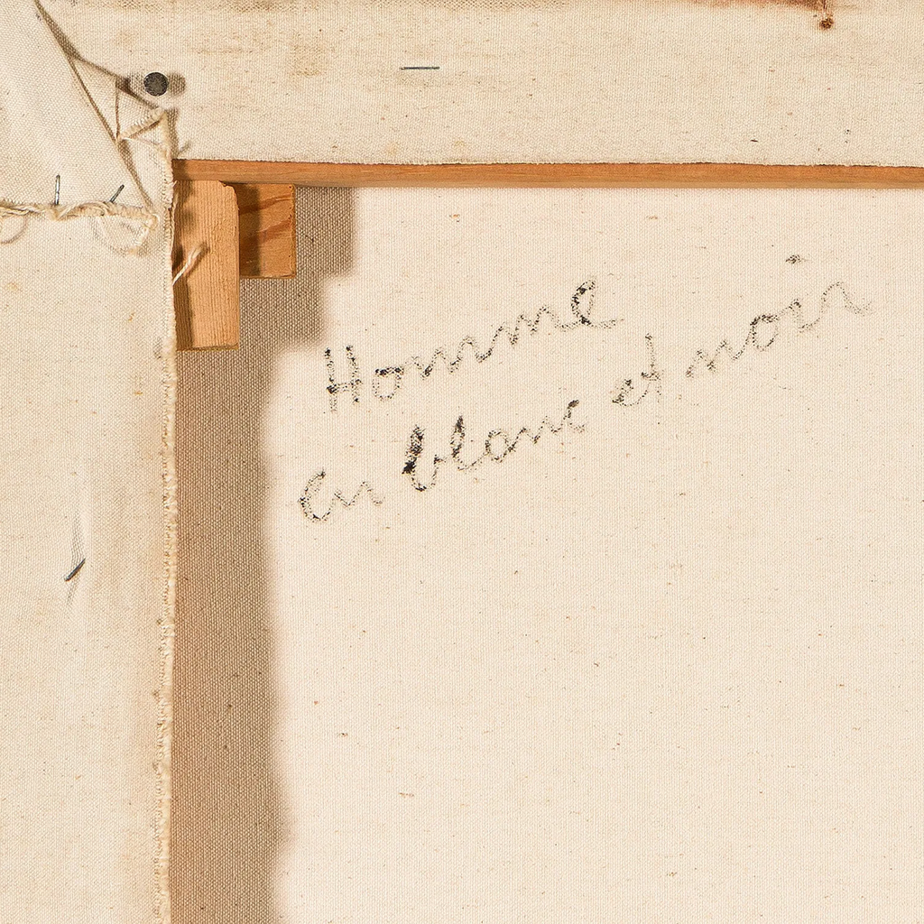Homme en Blanc et Noir