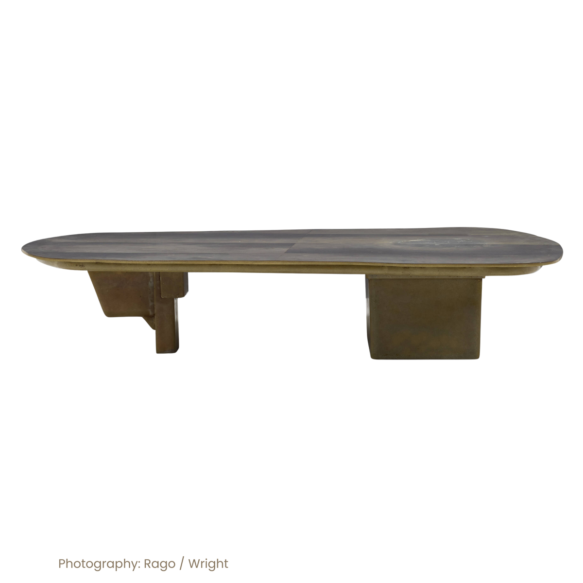 Silver Plated Brass Coffee Table