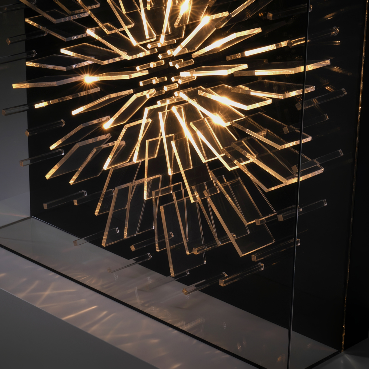 Optical Methacrylate Light Sculpture