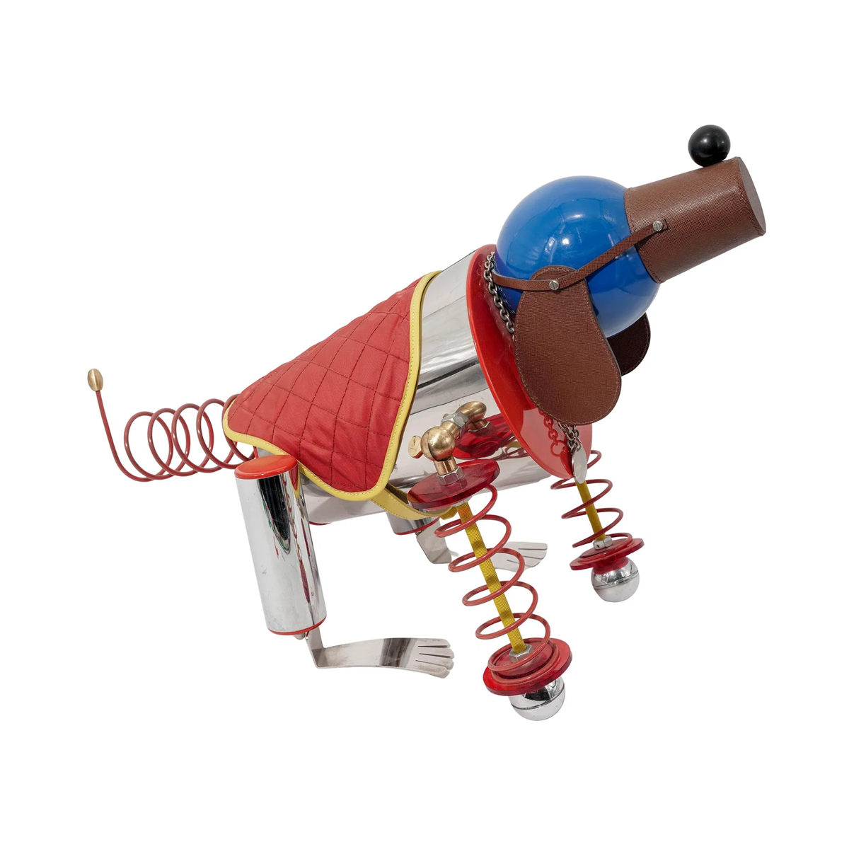 Rare Designer Robot Dog Sculpture