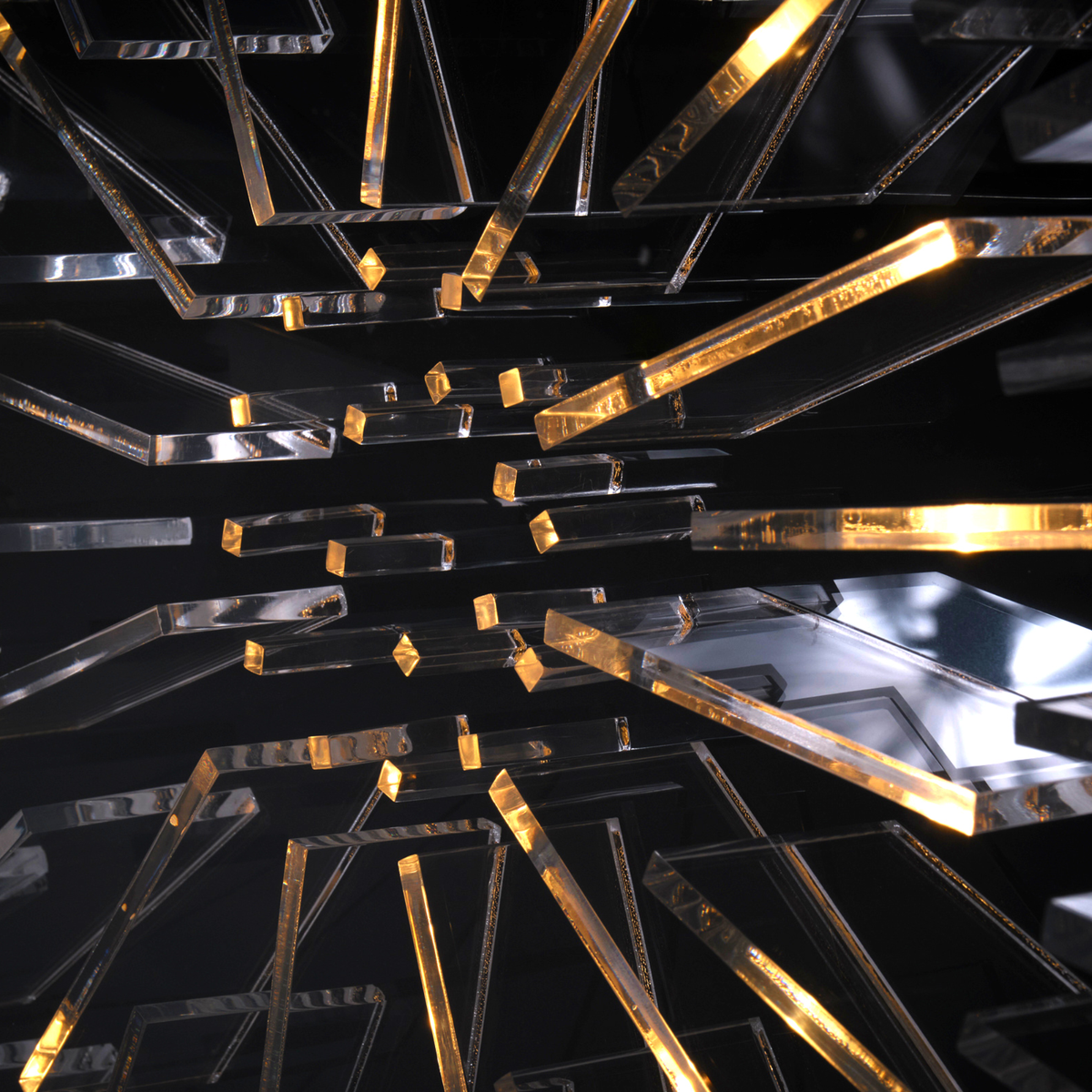 Optical Methacrylate Light Sculpture