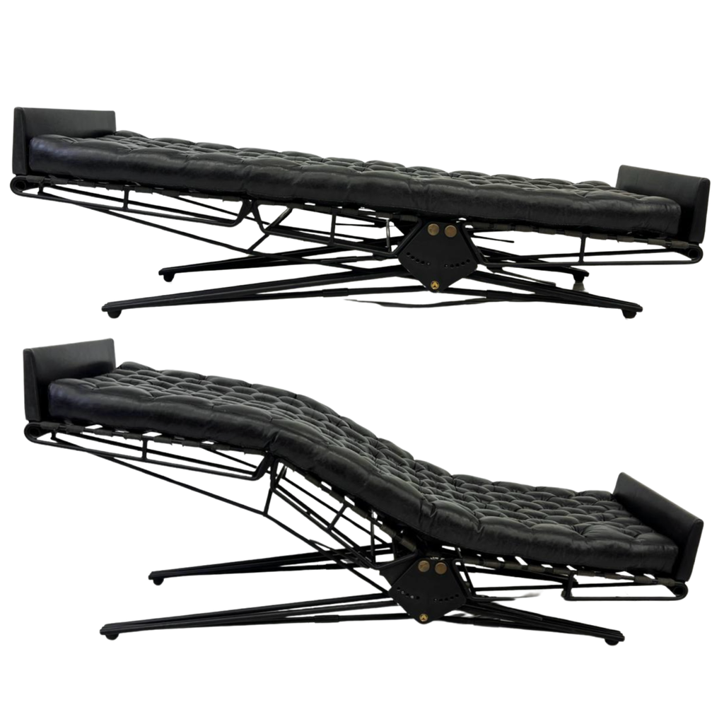 Adjustable Leather L77 Daybed Chaise for Tecno