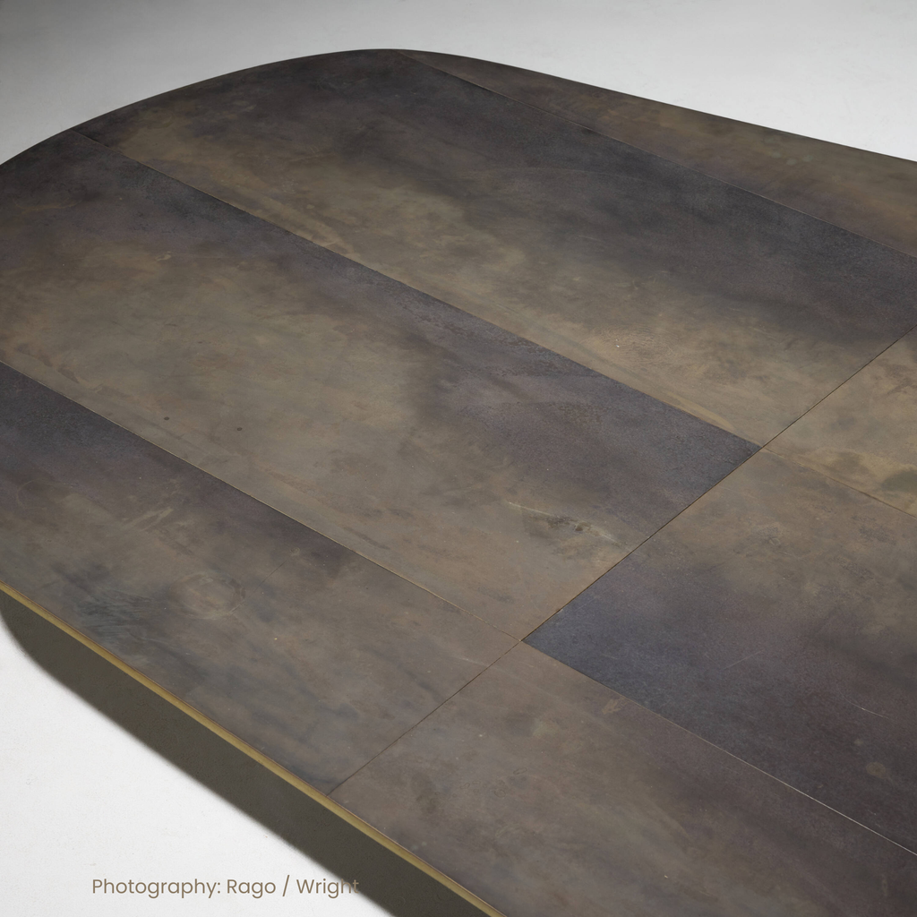 Silver Plated Brass Coffee Table