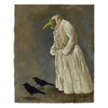 Man Walking His Birds
