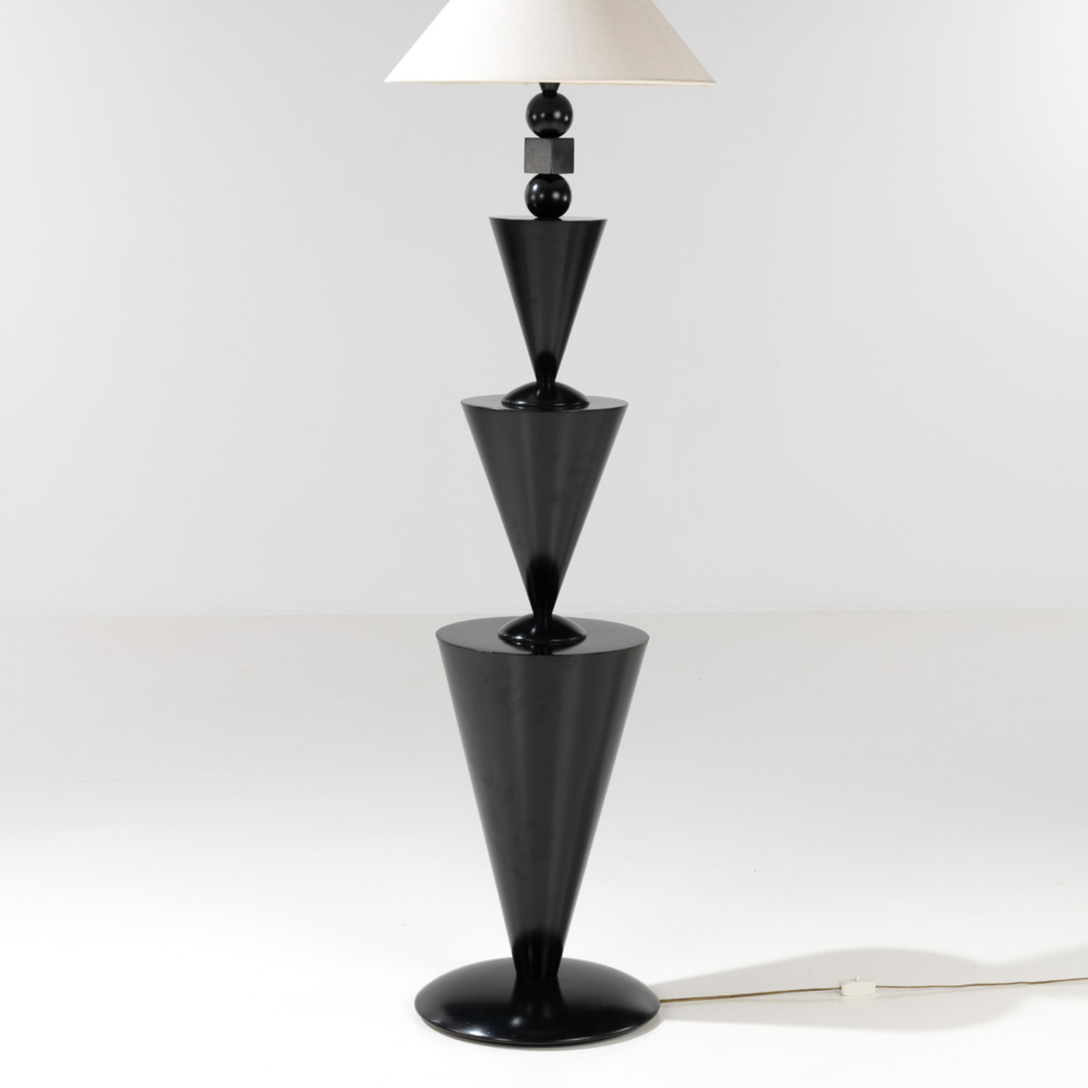Lacquered Floor Lamp