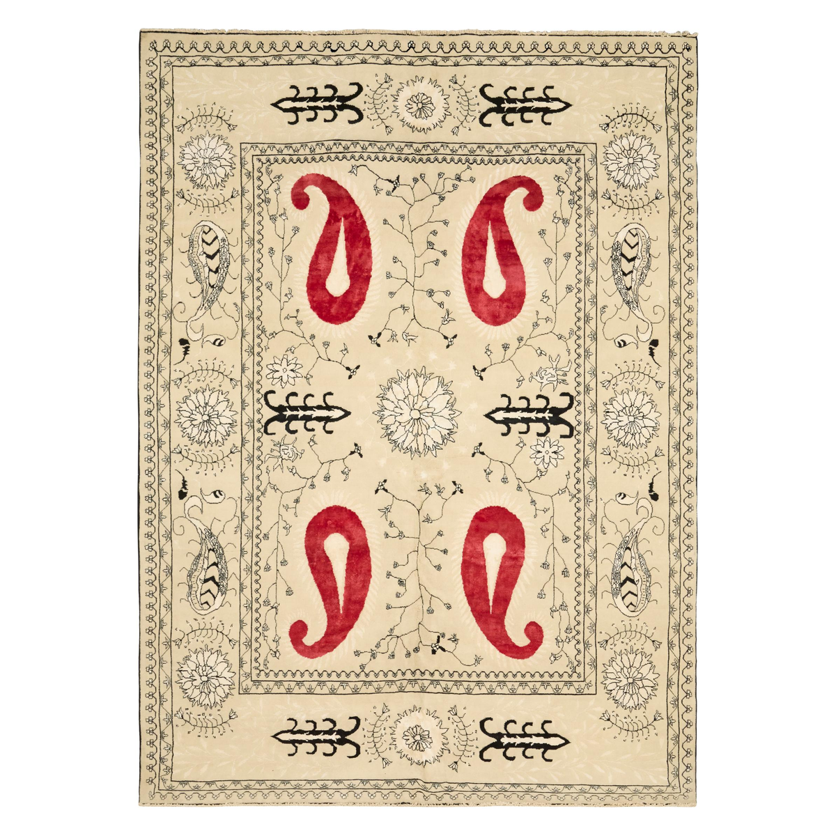 Silk and Wool Carpet